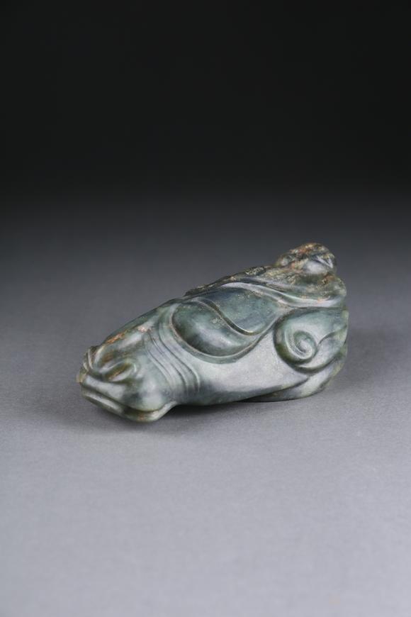 萬(wàn)領(lǐng)國(guó)際古玉獸面仙人像