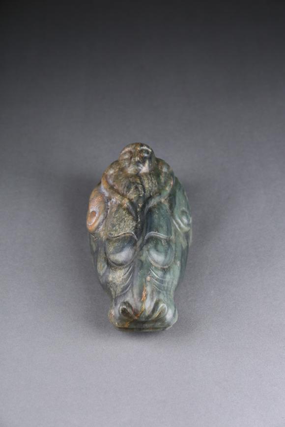 萬(wàn)領(lǐng)國(guó)際古玉獸面仙人像