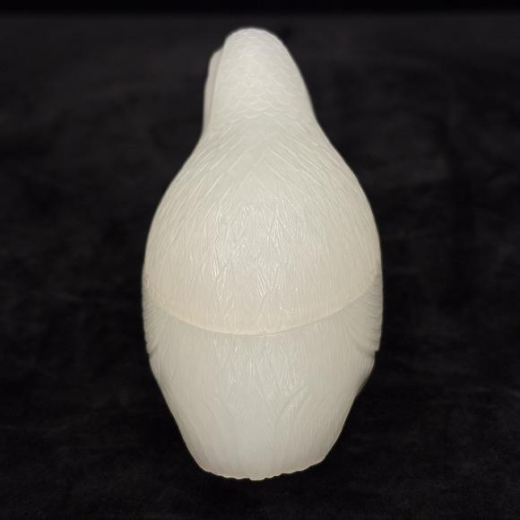 南京十竹齋白玉安居樂業(yè)蓋盒一對(duì)