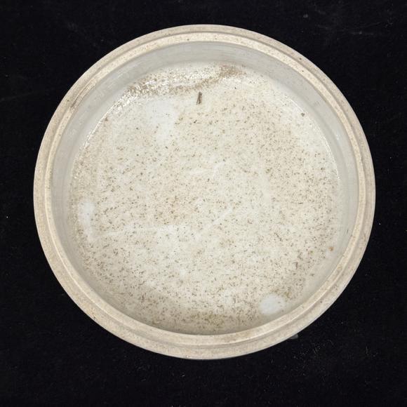 南京十竹齋青花花卉紋節(jié)盒兩件