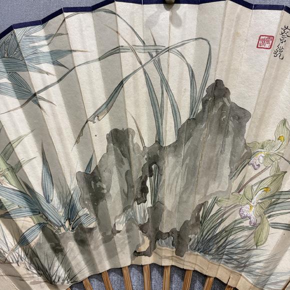南京十竹齋蔡銑 高振霄 蘭竹石 書法