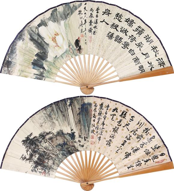 香港華輝唐    雲(yún)、任    政    花鳥、山水