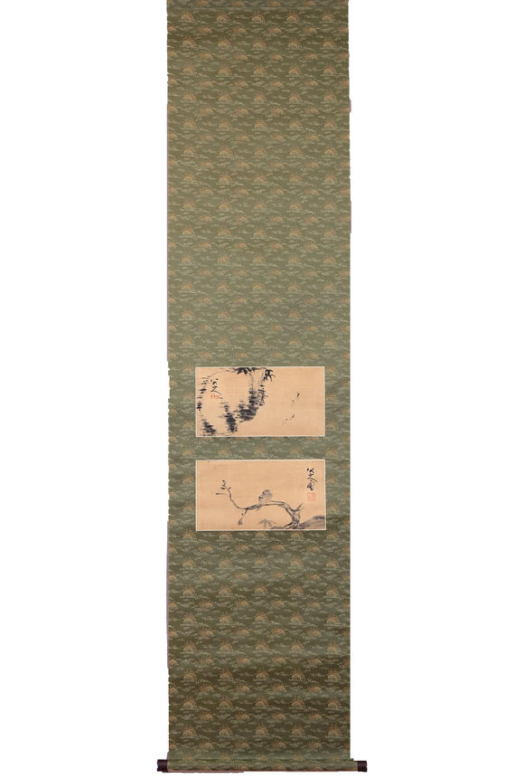 萬領(lǐng)國際八大山人  花鳥雙挖