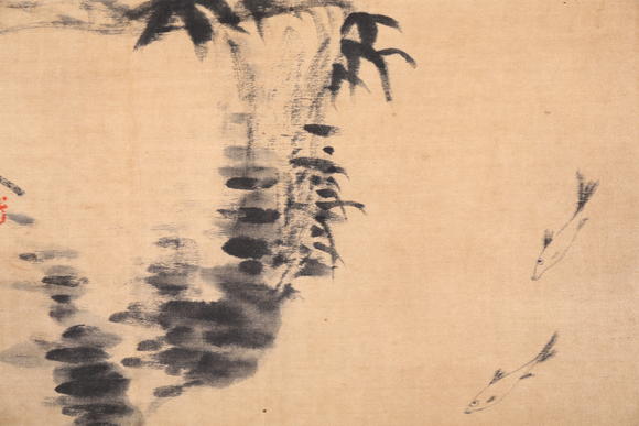 萬領(lǐng)國際八大山人  花鳥雙挖