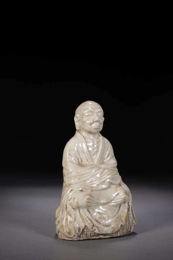 萬(wàn)領(lǐng)國(guó)際宋定窯坐羅漢像