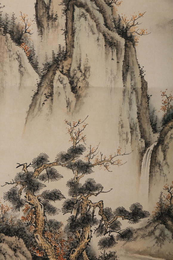 萬(wàn)領(lǐng)國(guó)際陳少梅  山水