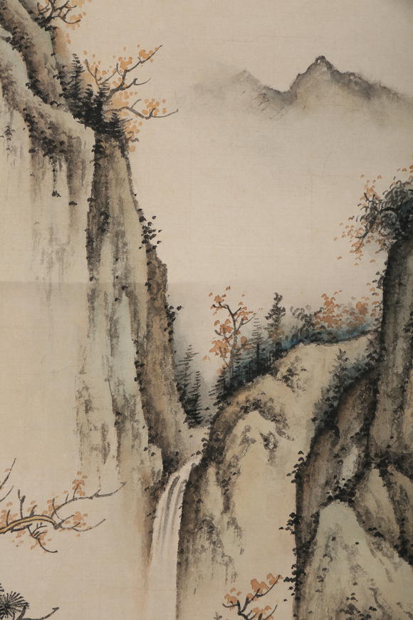 萬(wàn)領(lǐng)國(guó)際陳少梅  山水