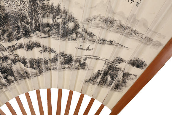 萬領(lǐng)國際黃賓虹  山水 行書