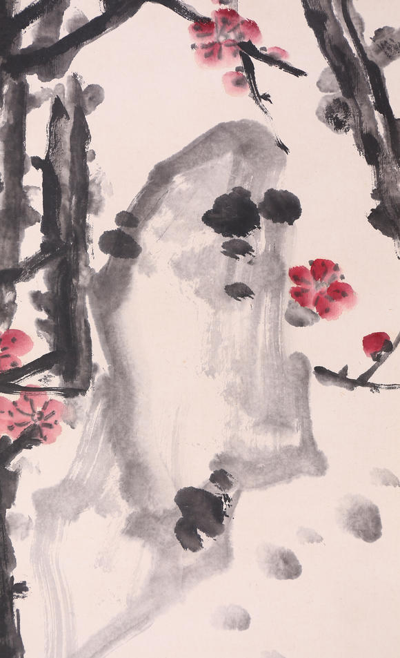 萬領(lǐng)國際吳昌碩  梅花