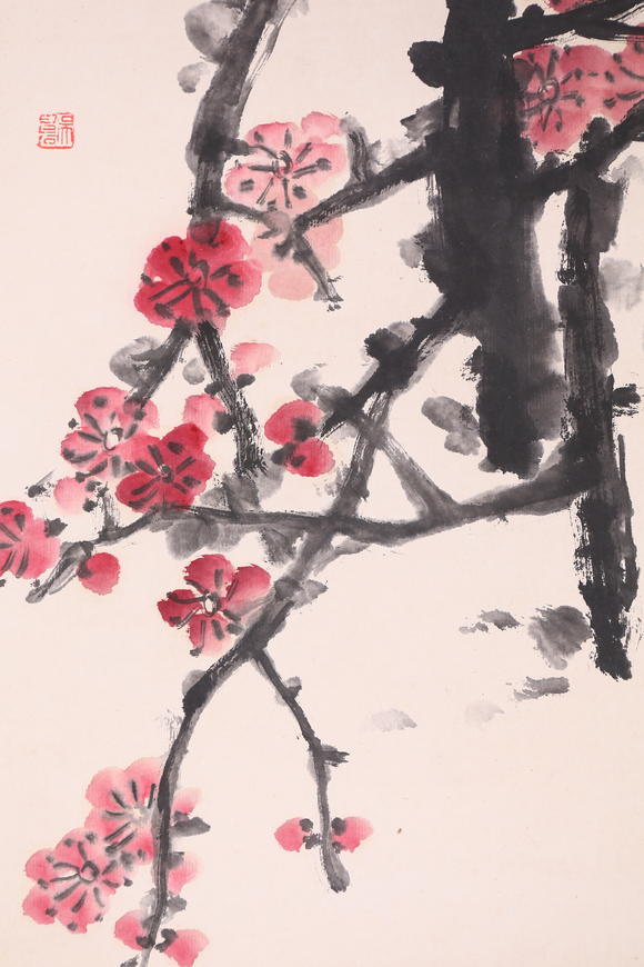 萬領國際吳昌碩  梅花