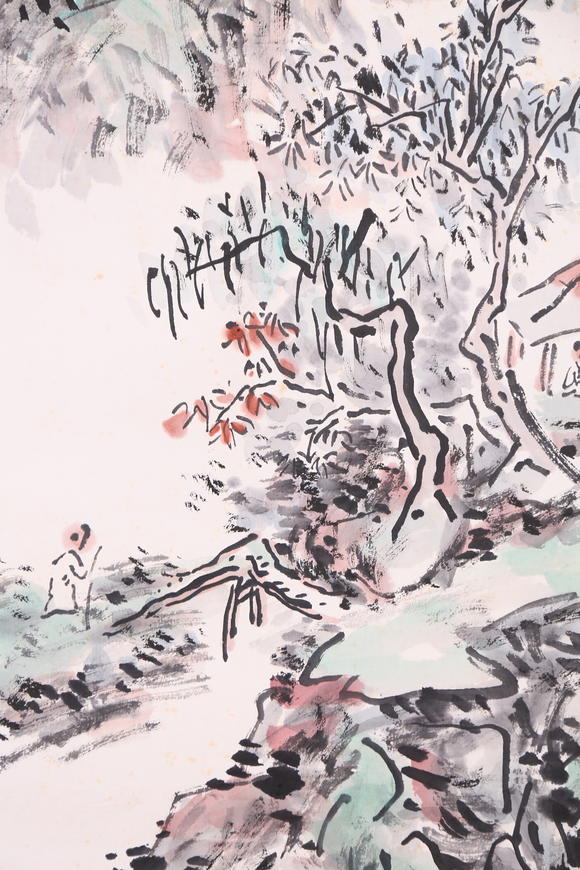 萬領(lǐng)國際黃賓虹  山水
