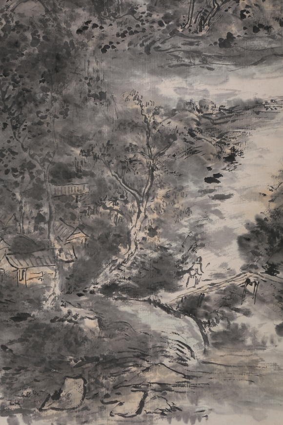 萬(wàn)領(lǐng)國(guó)際黃賓虹  山水