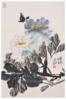 李道熙 花蝶圖