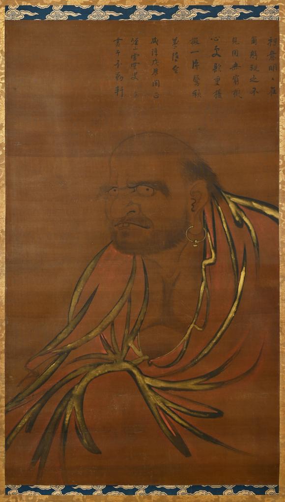 三杉美術(shù)虛堂智愚 祖師法相圖