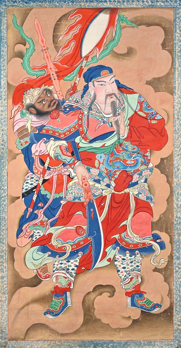 三杉美術(shù)|三杉美術(shù)2026年荷風(fēng)拾珍藝術(shù)品拍賣會(huì)關(guān)公周倉造像