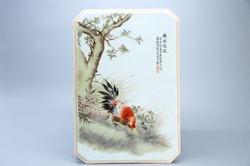 劉雨岑 “錦羽生風” 瓷板