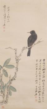 張大千 花鳥