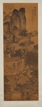 唐寅 衛(wèi)賢高士圖