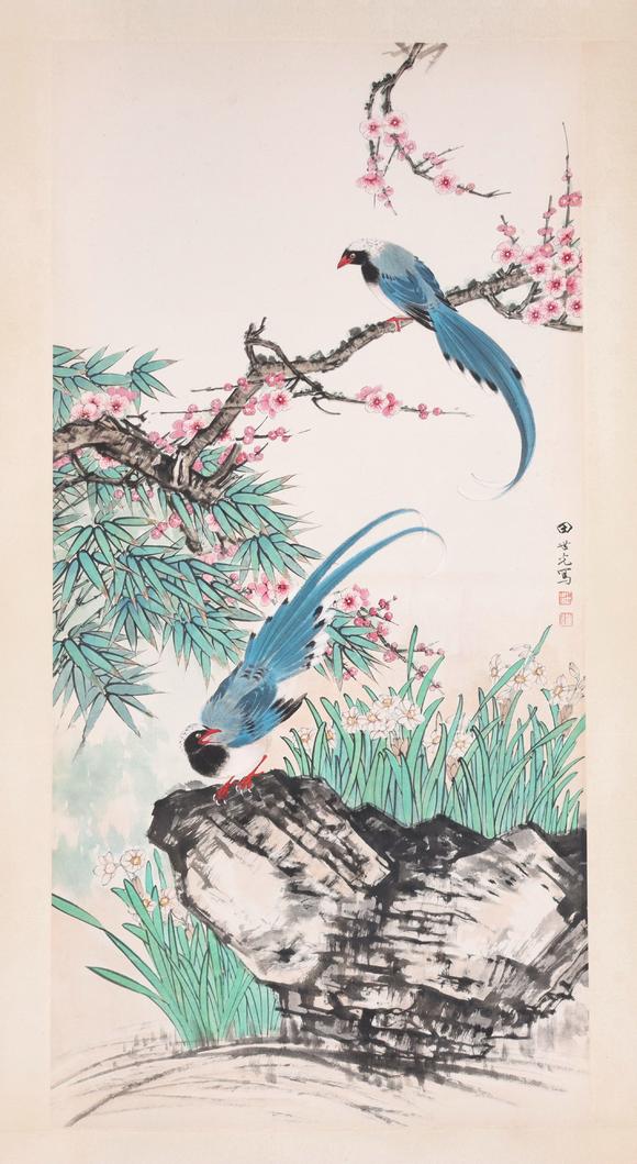 東京共成拍賣田世光 花鳥