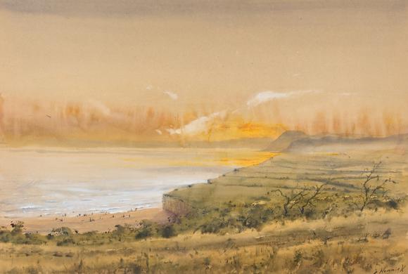 Duke's AuctionsLot 546 *  JEREMY HAMMICK (B.1956) 'Golden Cap from Burton Bradstock'