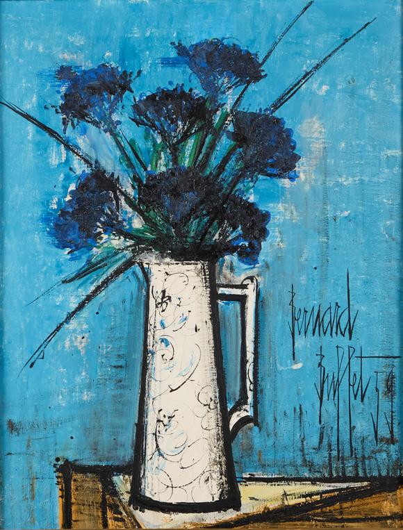 Duke's AuctionsLot 600 *  BERNARD BUFFET (1928-1999) 'Fleurs'