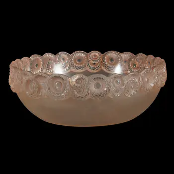 Rene Lalique (France 1860-1945) 'Soucis' bowl