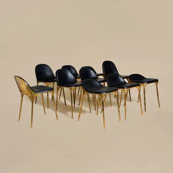 Valentin Loellmann (Dutch, b 1984) Bespoke table and chairs