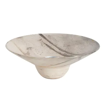 David Walker (British) Large studio pottery footed bowl