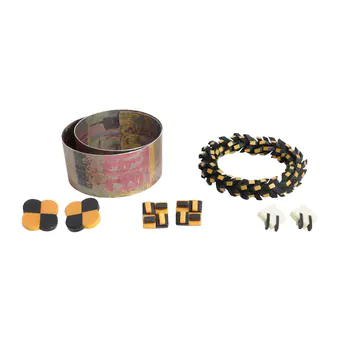Jane Adam and Tania Clarke Hall and others Bangle, bracelet and earrings