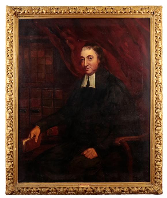 Duke's AuctionsLot 160 THOMAS BEACH (1738–1806) Portrait of the Reverend William Chafin (1733–1818)