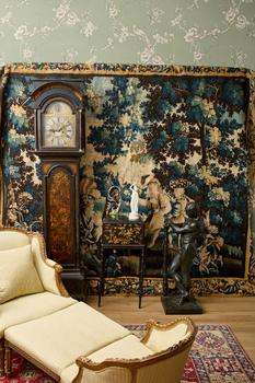 Lot 292 A FLEMISH VERDURE TAPESTRY