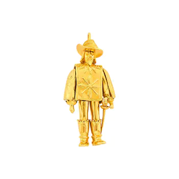 Boucheron Gold 'Musketeer' Pendant