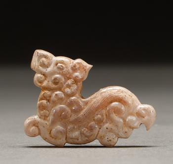 明以前 和田玉玉佩