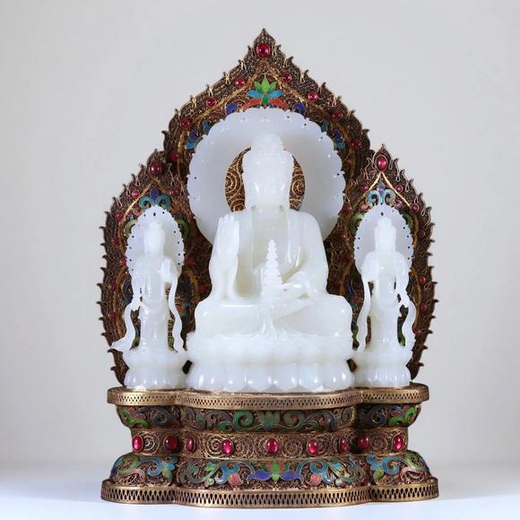 東京蕓術(shù)|2026東京蕓術(shù)競売春季藝術(shù)品拍賣會清 和田玉佛像擺件