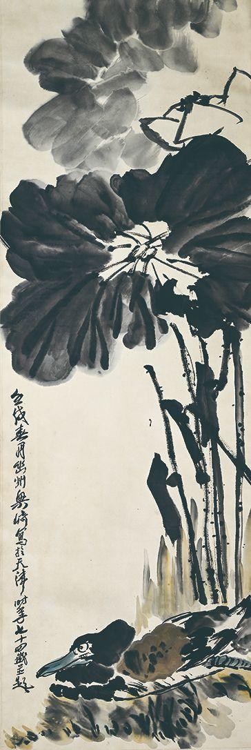 北京萬歷梁崎 荷塘水鳥