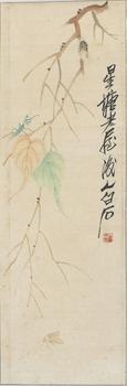 齊白石《貝葉草蟲(chóng)圖》