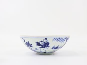 青花大碗“永樂年制”款