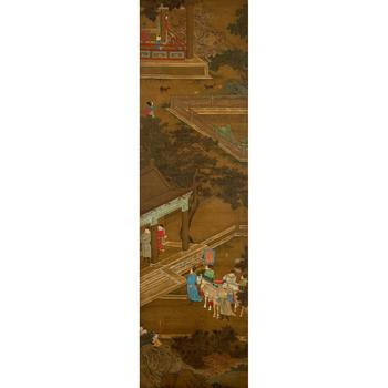 冷枚 漢宮春曉