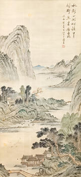 長生 山水