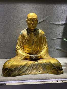明代 銅鎏金佛造像