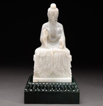 明代 和田玉佛造像