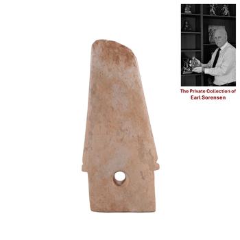 A CHINESE ARCHAIC JADE KNIFE
