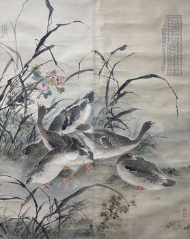 陳佩秋 鵝