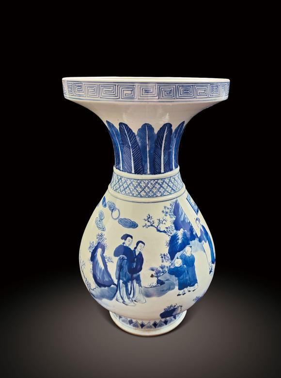 中信國際|2026 中信國際夏季藝術(shù)珍品拍賣會(huì)(第三期)明  青花人物故事盤口瓶