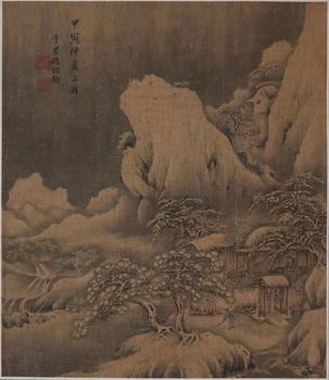 趙千里（款） 山水