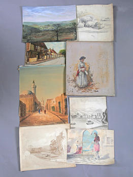 A quantity of assorted mostly 18th and 19th century prints and engravings, including portraits, ornithological studies and landscapes, together with a