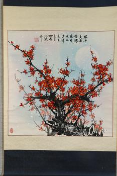 陳紅生  寒梅圖
