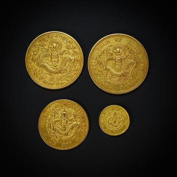 大清光緒金幣 四點(diǎn)