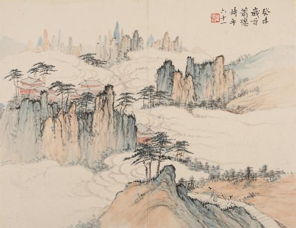 憶軒拍賣山水