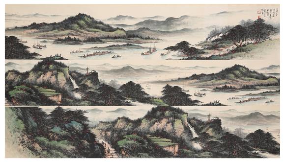 千美會(huì)|2026夏季拍賣第五次唐物セレクション黎雄才紙本山水圖畫
